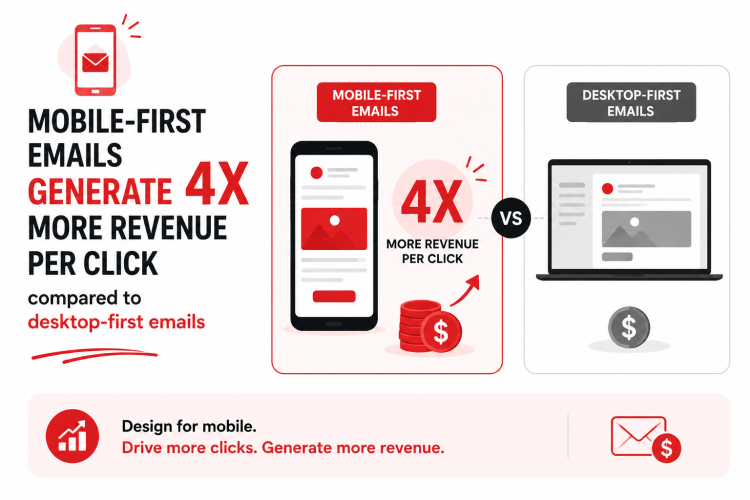 mobile first email campaigns vs desktop email campaigns