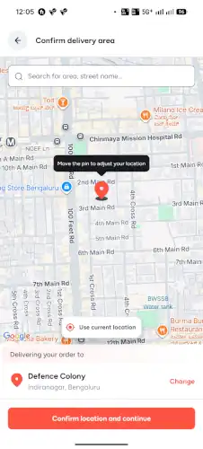 1mg app gps location capture cro tip