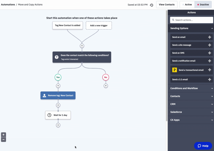 activecampaign advanced email marketing automations