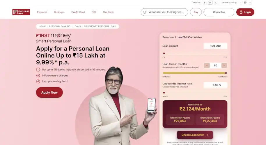 idfc bank conversion rate optimization example