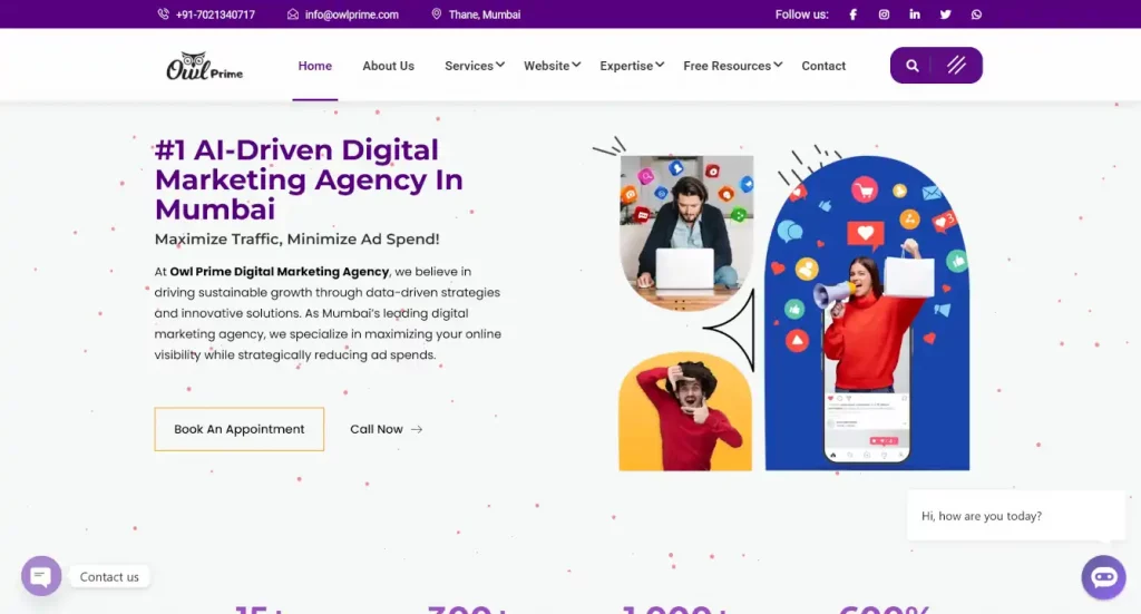 owl prime digital marketing agency mumbai